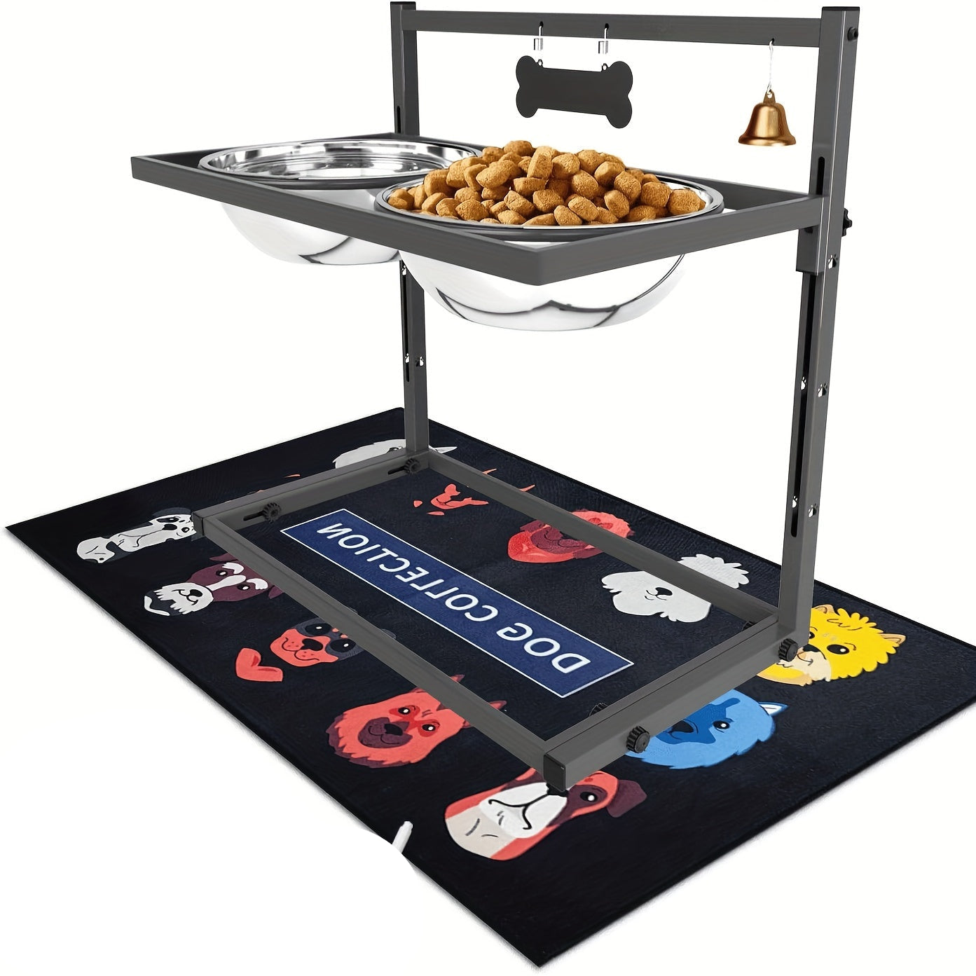 NNETM Elevated Dog Bowls for Large Dogs