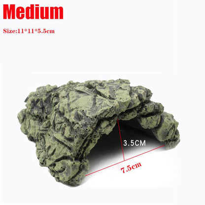 Reptile Retreat: Resin Climbing Platform For Pet Terrariums