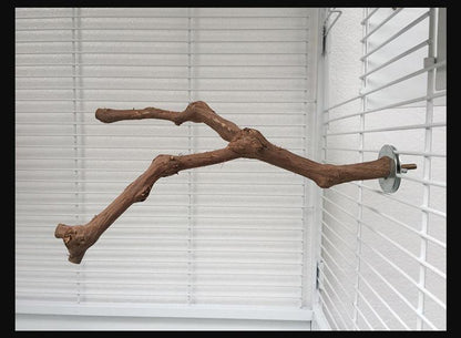 Natural Vine Parrot Bird Cage Stand Pole
