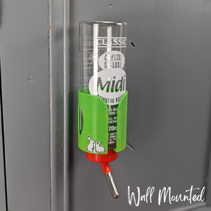 Guinea Pig & Rabbit Water Bottle Holder - Kiwi Green