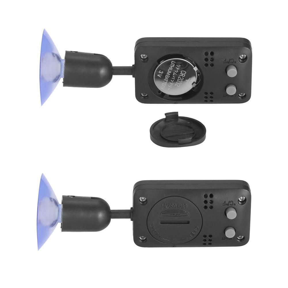 Glow-In-The-Dark Reptile Thermometer With Large Suction Cup