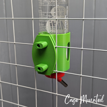 Guinea Pig & Rabbit Water Bottle Holder - Kiwi Green