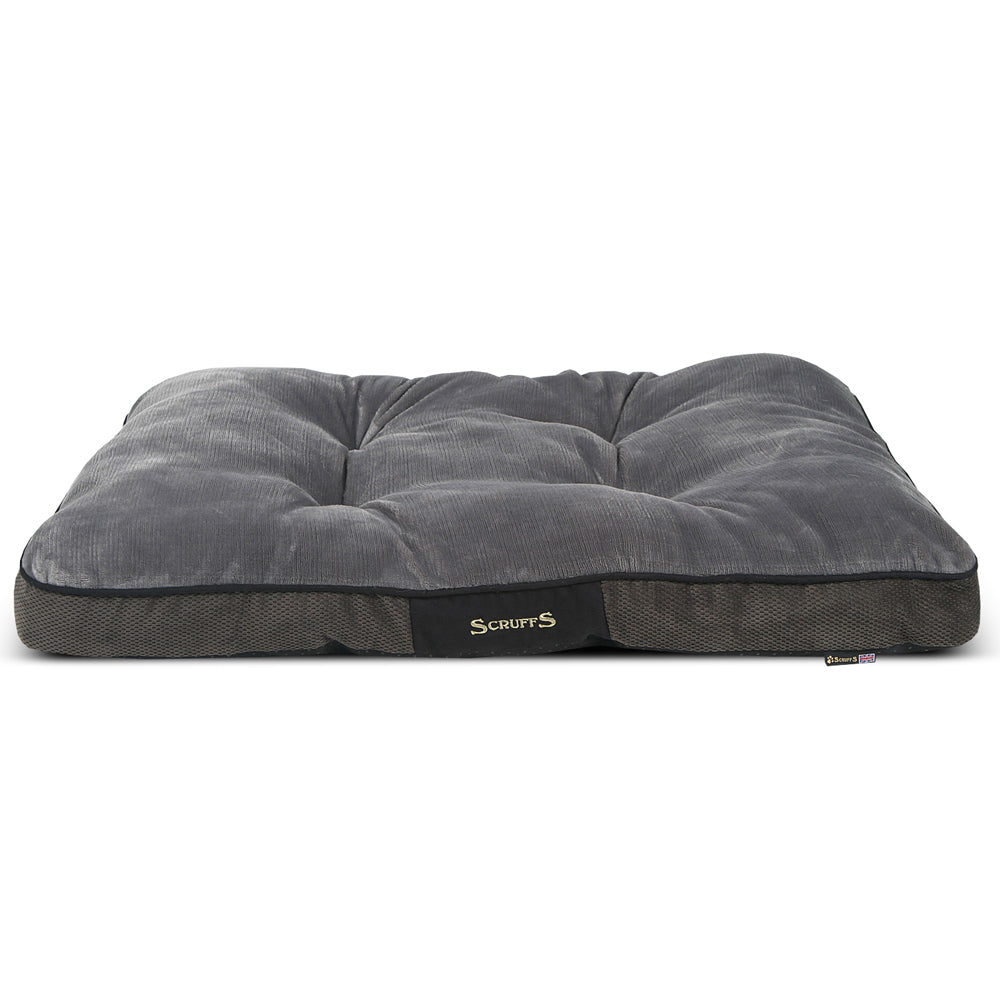 Chester Dog Mattress (in Chocolate Brown or Graphite Grey) by Scruffs