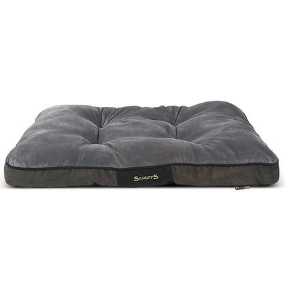 Chester Dog Mattress (in Chocolate Brown or Graphite Grey) by Scruffs