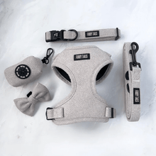 Dog Harness (Full Set) (Coco) – Dog Harness, Dog Collar, Dog Lead, Dog Poo Holder, Dog Bow Tie – by Furry Tails