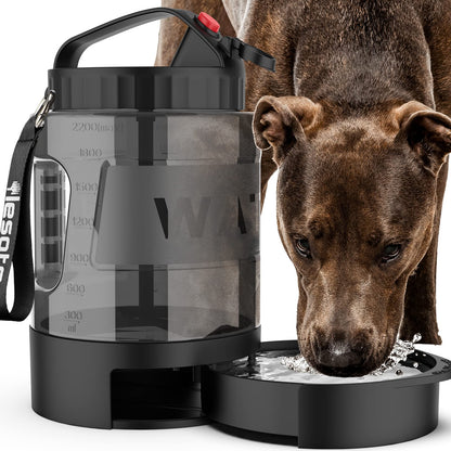 Large Dog Travel Water Bowl Dispenser