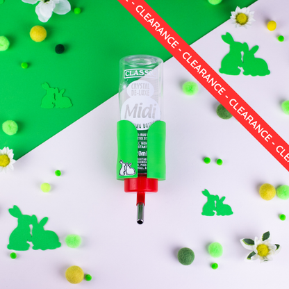 Guinea Pig & Rabbit Water Bottle Holder - Kiwi Green