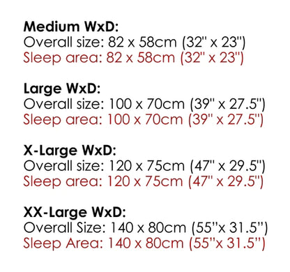 Chester Dog Mattress (in Chocolate Brown or Graphite Grey) by Scruffs