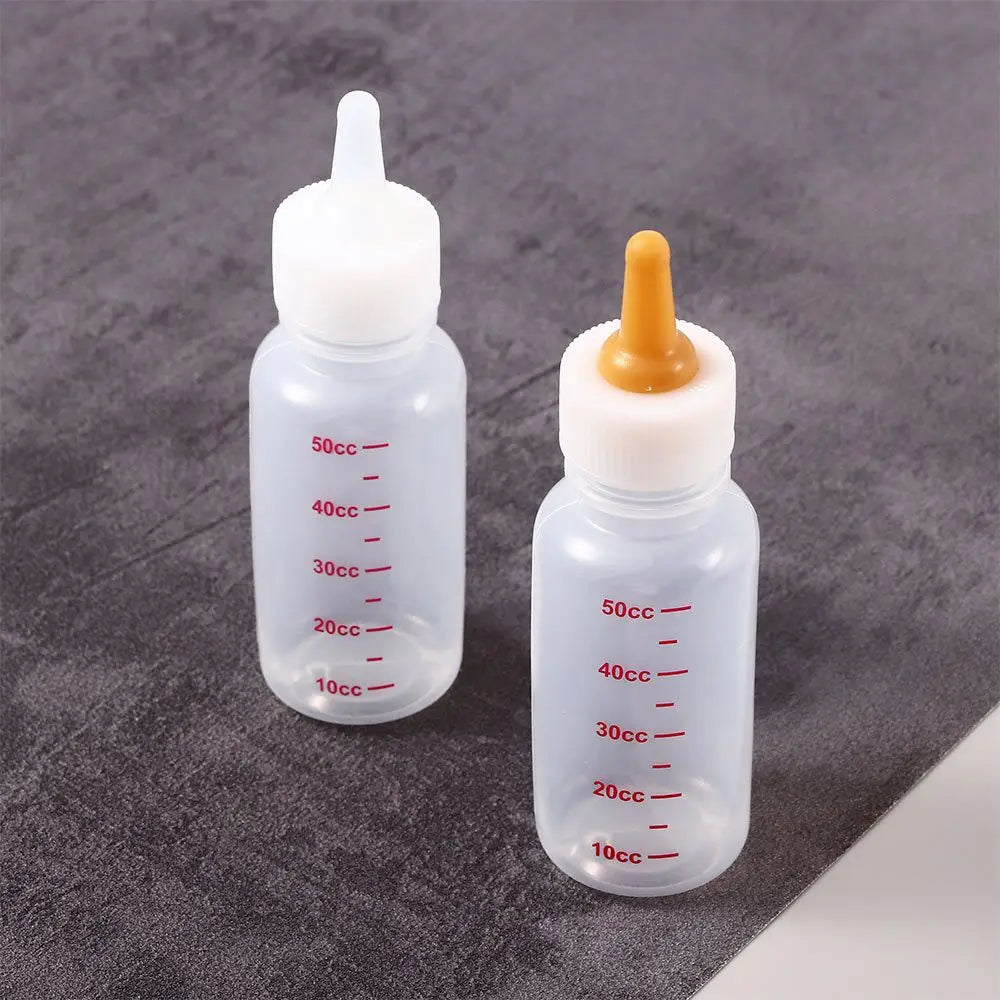 Set Newborn Feeder Dog Water Bottle Puppy Pet Feeder Supplies Kitten Feeding Bottle Pet Milk Bottle Cat Drinking Bottle