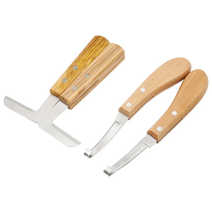 1Pcs Cattle Horses Hoof Cutter Goat Sheep Pig Livestock Hoof Knife Right/Left Hand Animal Foot Pruning Tools Veterinary Supplies