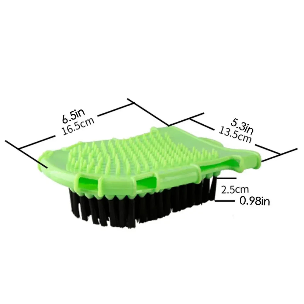 Horse Brushes for Scraper Care Double-Sided Animal Grooming Mitt Handheld Glove Brush Professional Horse Bathing Tools