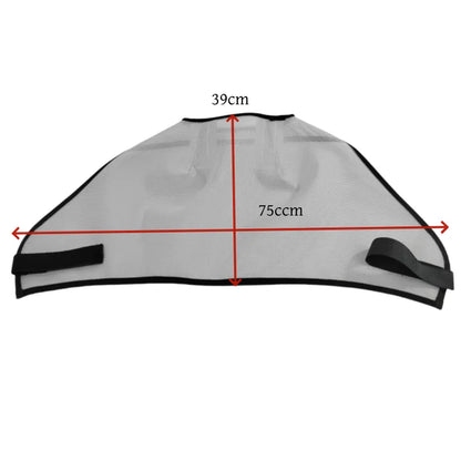 New Fly proof Horse Face Cover, Cool and Breathable Mesh, Insect proof, Mosquito proof, Sunshade, Horse Head Cover, Equestrian H