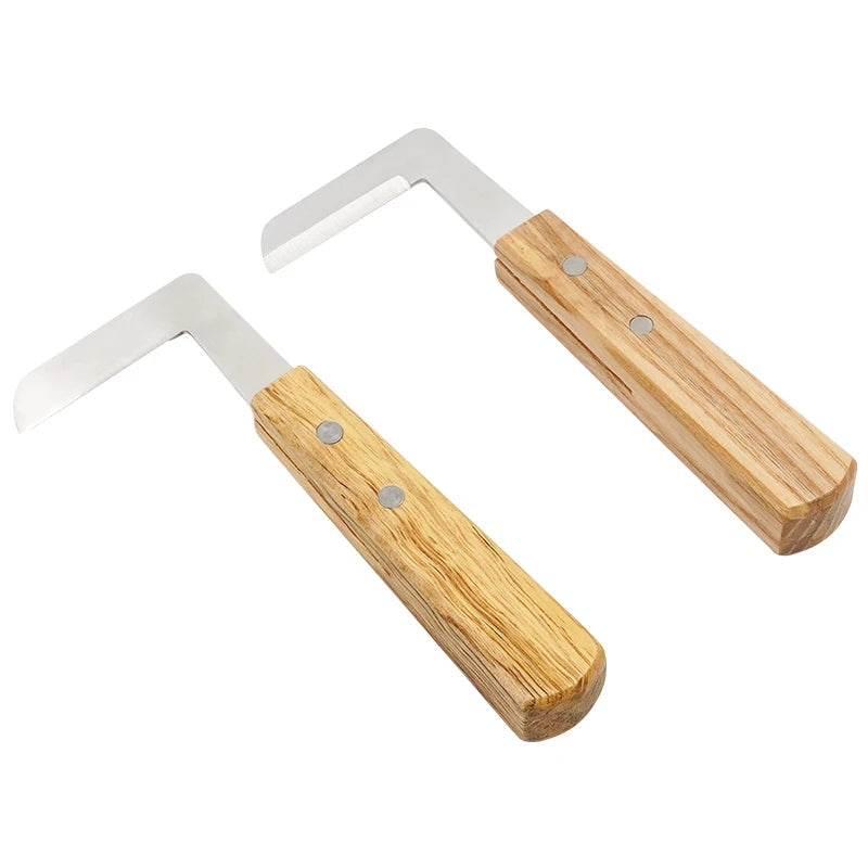 1Pcs Cattle Horses Hoof Cutter Goat Sheep Pig Livestock Hoof Knife Right/Left Hand Animal Foot Pruning Tools Veterinary Supplies