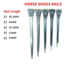 E2-E6 Horse Shoe Nails Horse Training Equestrian Harness Repair Hoof Nails Palm Horse Riding Supplies Equestrian Equipments