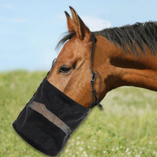 Portable Mesh Horse Feeding Bag Outdoor Spill Proof Horse Feed Bag Neck Hanging Feeding Bag Adjustable Ventilation Pet Supplies