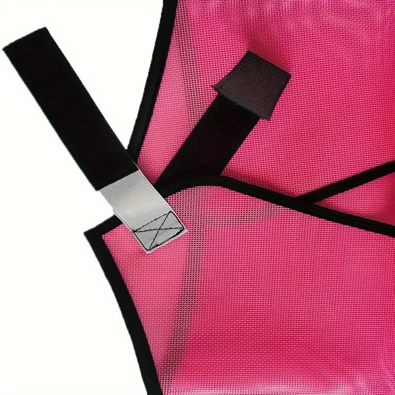 New Fly proof Horse Face Cover, Cool and Breathable Mesh, Insect proof, Mosquito proof, Sunshade, Horse Head Cover, Equestrian H