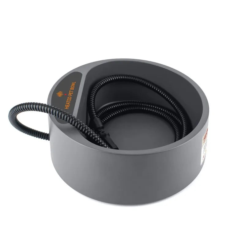 Pet Outdoor Indoor Heated Water Bowl Constant-temperature Water Dispensers Smart Dog Food Plate Pet Feeding Supplies Accessories