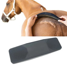 Horse brush, massage brush, cleaning, massage and hair scraper, cleaning horse equipment, horse bathing, pet horse hooves