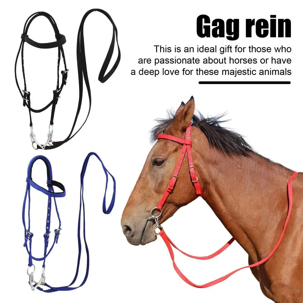 Horse Halter Adjustable Chin Horse Halter Plush Padded Horse Training Equestrian Accessory Adjustable Buckle Horses Halter