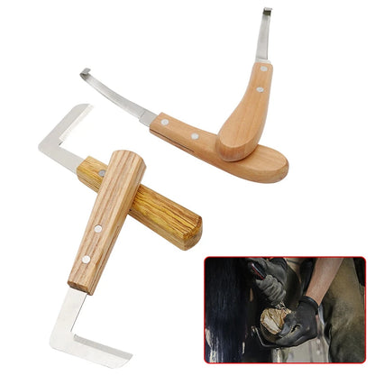 1Pcs Cattle Horses Hoof Cutter Goat Sheep Pig Livestock Hoof Knife Right/Left Hand Animal Foot Pruning Tools Veterinary Supplies