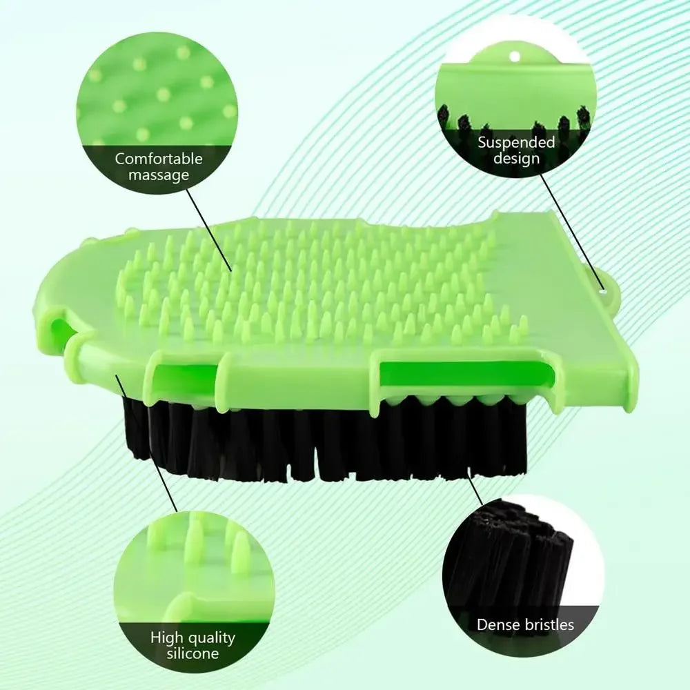 Horse Brushes for Scraper Care Double-Sided Animal Grooming Mitt Handheld Glove Brush Professional Horse Bathing Tools