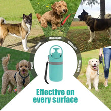 Portable Dog Pooper Scooper Outdoor Pet Waste Pick-up Cleaner Built-in Garbage Bag Handheld Pet Poop Grabber No Touch Design