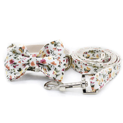 Lulu Dog Collar, Dog Collar & Dog Bowtie (Set) – by The Paw Co.