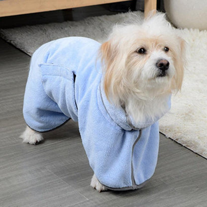 Quick-Drying Pet Absorbent Towel Dog Bathrobe Pet Dog Bath Towel For Dogs Cats Microfiber Absorbent Pet Drying Towel Pet Supplies