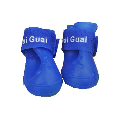 All-Weather Waterproof Dog Rain Shoes