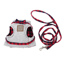 Cozycat Knitted Fabric Cat Harness Set