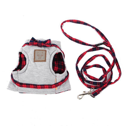 Cozycat Knitted Fabric Cat Harness Set