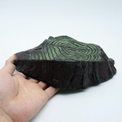 Resin Reptile Balcony Climbing Rockery - Simulated Turtle Platform For Fish Tanks And Aquariums