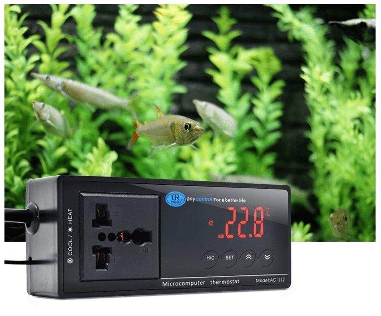 Digital Aquatic Temperature Controller - Precision Thermostat For Reptile Tanks And Fish Aquariums