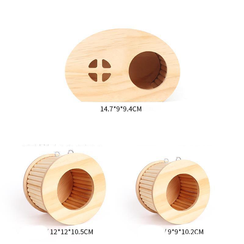 Wooden Animal Hideout: Cozy Retreat For Small Pets