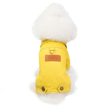 Yellow Seasons Dog Jacket by Doggy Doo Little