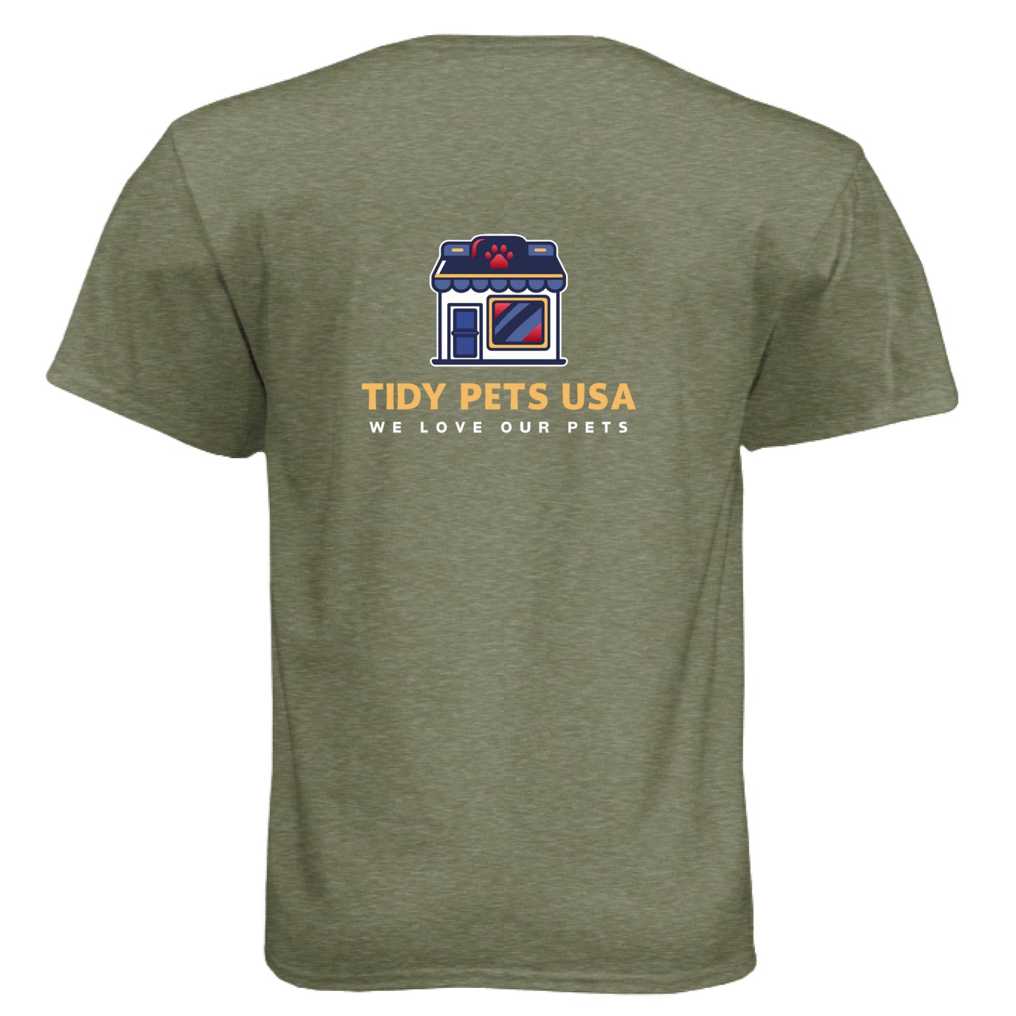 MILITARY GREEN - BACK