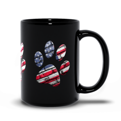 American Flag Mug
