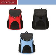 Portable Pet Carrier Bag Breathable Mesh Double Shoulder Front Backpack For Puppy Cats Foldable Outdoor Backpack Pets Supplies