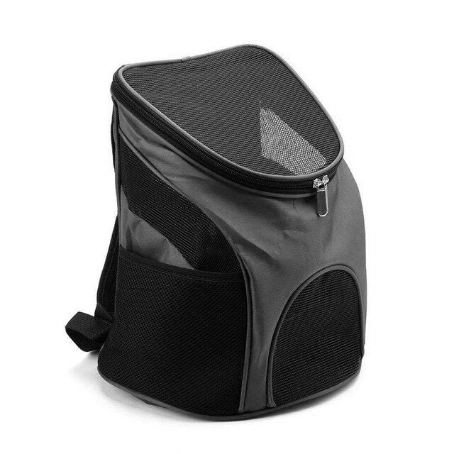 Portable Pet Carrier Bag Breathable Mesh Double Shoulder Front Backpack For Puppy Cats Foldable Outdoor Backpack Pets Supplies