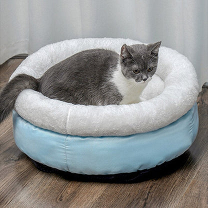 Soft Pet Bed Dog Cat House Puppy Kennel Winter Warm Nest Sofa Cushion Lamb Cashmere Pet Mat  for Cats Dogs Pet Sleeping Supplies