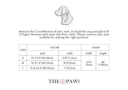 Jasper Dog Collar, Dog Collar & Dog Bowtie (Set) – by The Paw Co.